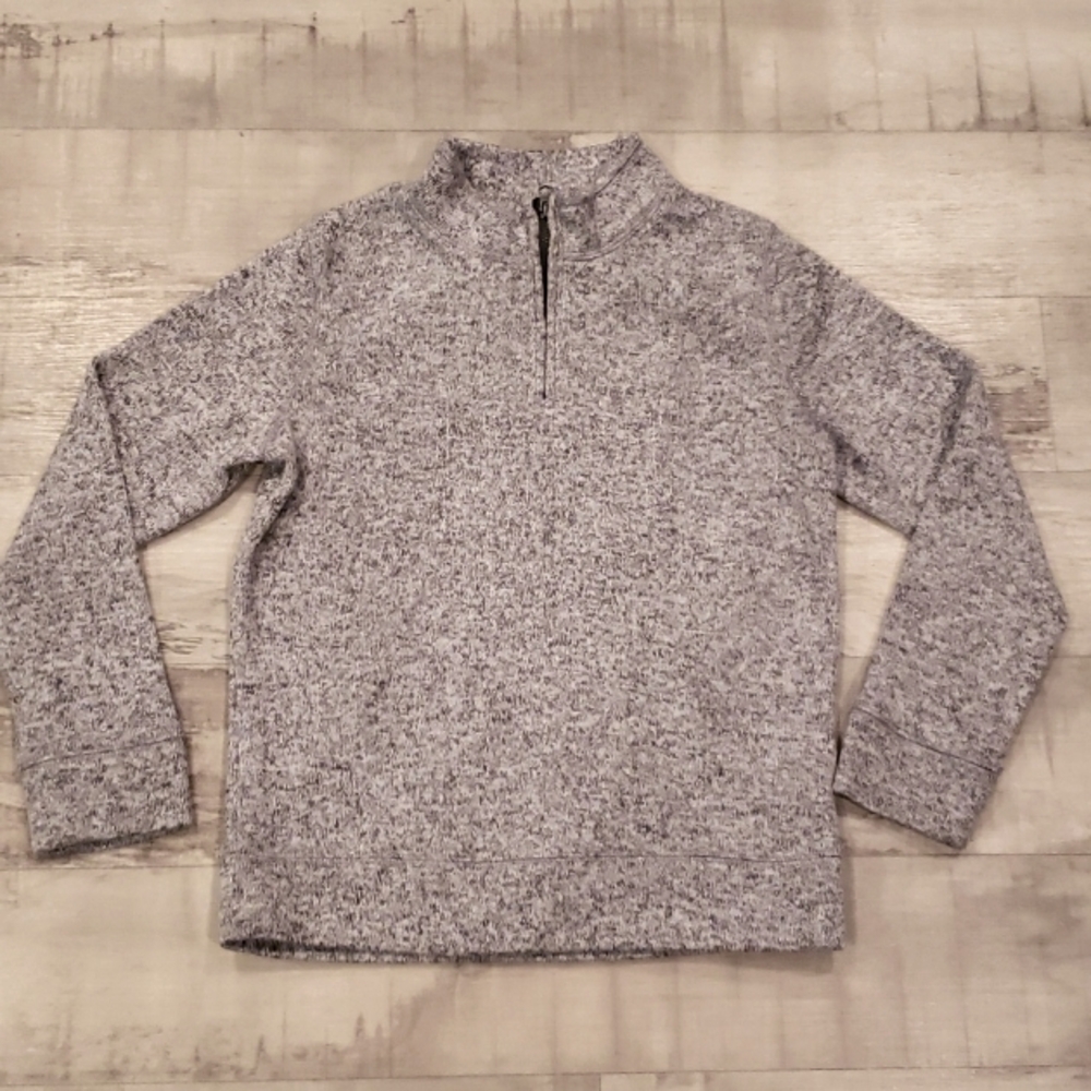 JUMPING BEANS little boys pull over sweater shirt with zipper